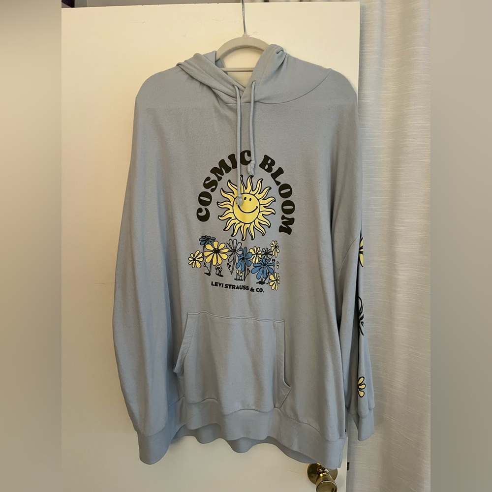 Graphic oversized hoodie
